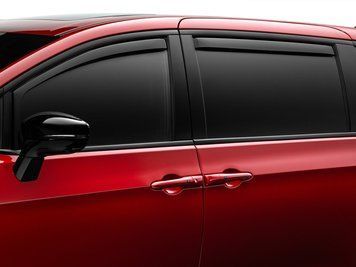 Дефлектори вікон вставні передні+задні Honda Odyssey 2005-2010 темний глянцевий WeatherTech 82382IM 82382IM фото