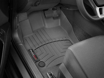 Килими автомобільні 3D Лайнери передні Volkswagen Jetta 2019 - 2025 чорний WeatherTech 4413171 4413171 фото