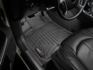 Коврики автомобильные 3D Лайнеры передние Saturn Outlook 2008 - 2017 черный WeatherTech 442511 442511.. фото