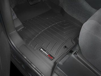 Килими автомобільні 3D Лайнери передні Suzuki Equator 2005 - 2013 чорний WeatherTech 440471 440471 фото