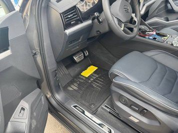 Коврики автомобильные 3D Лайнеры High Performance передние Porsche Cayenne 2019 - 2025 черный WeatherTech 4414881IM 4414881IM. фото