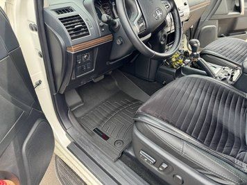 Коврики автомобильные 3D Лайнеры передние Toyota Land Cruiser Prado 150 2021 - 2023 черный 4415461 4415461 фото
