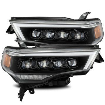Передние фары Toyota 4Runner 2014-2022 LED NOVA серия цвет Alpha-Black AlphaRex 880723 880723 фото