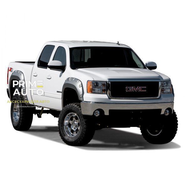 Розширювачі арок комплект 4 шт GMC Sierra 1500 2007-2013 Cutout Pocket-style чорний Bushwacker 40947-02 40947-02 фото
