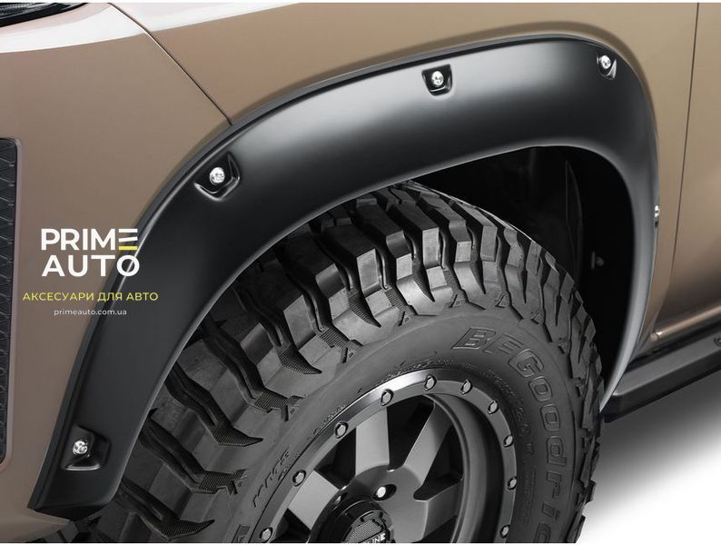 Расширители арок комплект 4 шт Nissan Frontier 2006-2020 Boss Pocket-style черный Bushwacker 71906-02 71906-02 фото