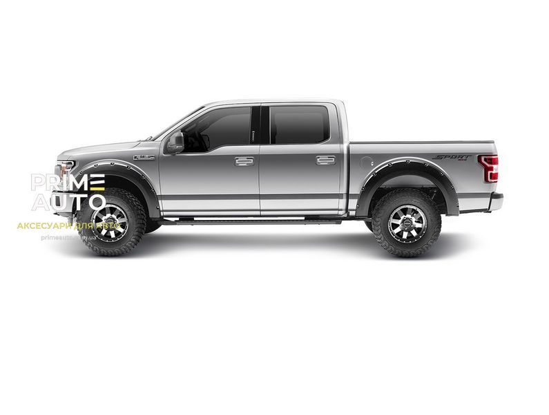Розширювачі арок комплект 4 шт Ford F-150 2018-2020 Max Pocket-style чорний Bushwacker 20946-02 20946-02 фото
