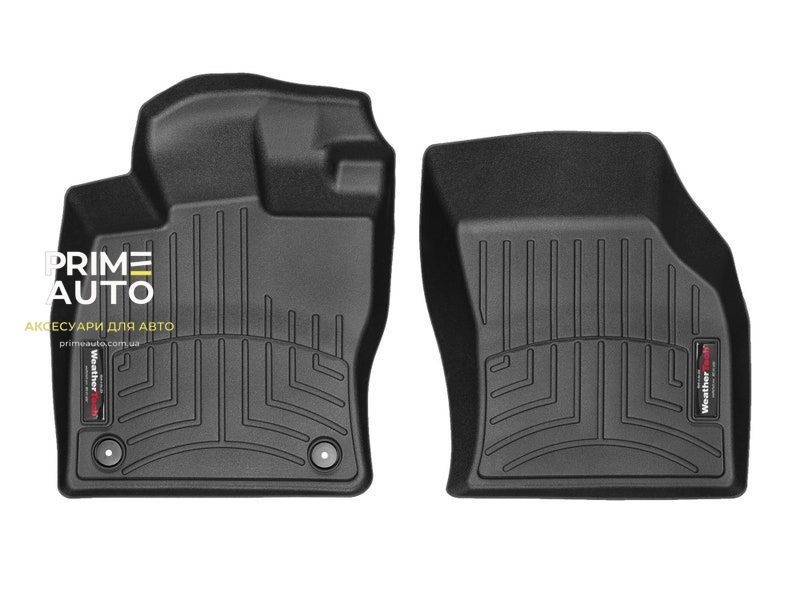 Килими автомобільні 3D Лайнери передні Volkswagen Jetta 2019 - 2026 чорний WeatherTech 4413171 4413171 фото
