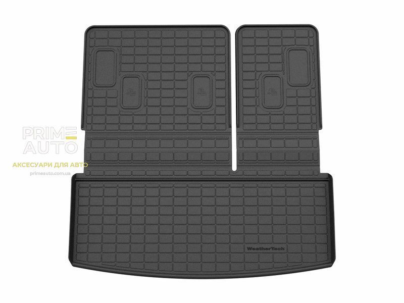 Коврик для багажника на спинку сидений 3D High Performance Chevrolet Tahoe 2015-2020 черный WeatherTech 401731IM 401731IM. фото