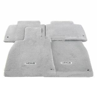Килимки тканинні 4 шт Lexus LS 2007 - 2012 корткий PREMIUM серый Lexus (Оригінал) PT9195007101 PT9195007101 фото