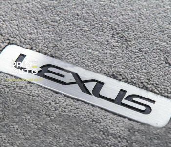Килимки тканинні 4 шт Lexus LS 2007 - 2012 корткий PREMIUM серый Lexus (Оригінал) PT9195007101 PT9195007101 фото