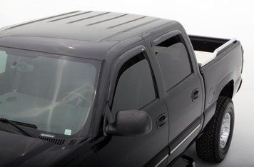 Дефлекторы окон клеящиеся темные Cadillac Escalade EXT 2002-2006 к-т 4 шт AVS 94355 94355 фото