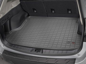 Килим в багажник Subaru Forester 2019 + 401230 чорного кольору WeatherTech 401230 фото