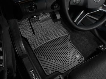 Килими гумові передні Mercedes-Benz ML-Class 2006 - 2010 чорний WeatherTech W102 W102. фото