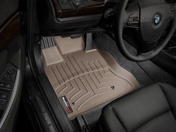 Коврики автомобильные 3D Лайнеры передние BMW 5-Series GT 2014 - 2017 бежевый WeatherTech 453071 453071 фото