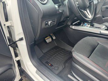 Килими автомобільні 3D Лайнери передні Mercedes-Benz EQB SUV 2022 - 2025 чорний WeatherTech 4417721 4417721 фото