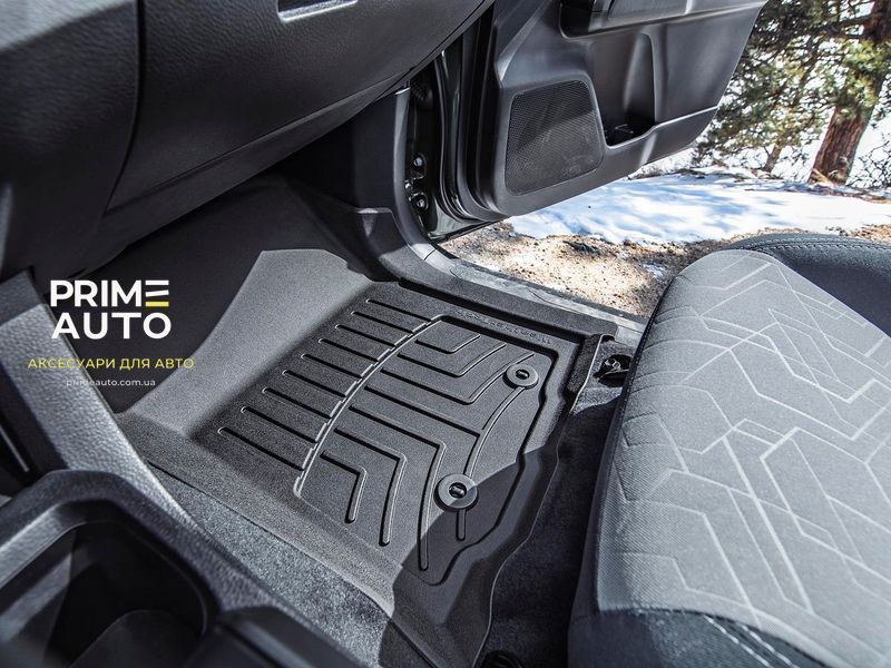 Коврики автомобильные 3D Лайнеры High Performance передние Subaru Impreza 2015 - 2021 черный WeatherTech 444391IM 444391IM. фото