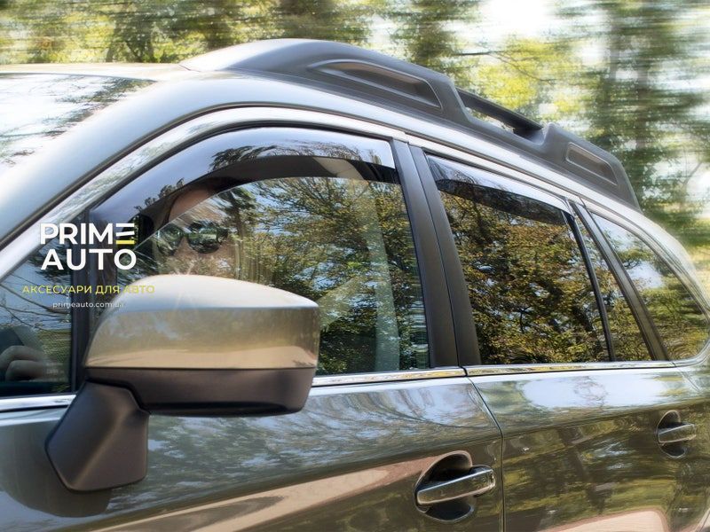 Дефлектори вікон вставні передні+задні Toyota Tacoma 2016-2023 WeatherTech 82792IM 82792IM фото