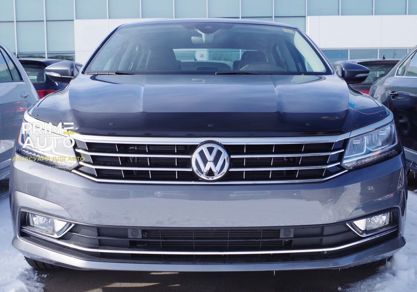 Дефлектор капоту Volkswagen Passat USA 2016-2019 гладкий FormFit HD21D16 HD21D16 фото