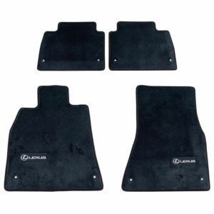 Коврики тканевые 4 шт Lexus LS 2007 - 2012 корткий черный Lexus (Оригинал) PT2085000102 PT2085000102 фото