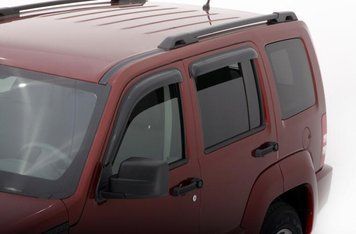 Дефлекторы окон клеящиеся темные Jeep Liberty 2008-2014 к-т 4 шт AVS 94964 94964 фото