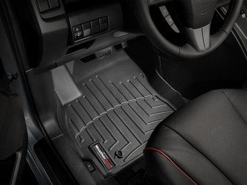 Килими автомобільні 3D Лайнери передні Mazda Mazda 5 2012 - 2015 чорний WeatherTech 443511 443511 фото