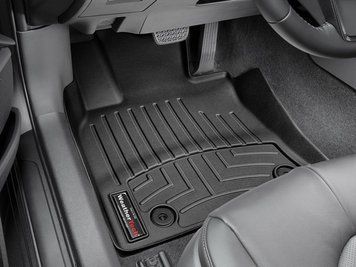 Килими автомобільні 3D Лайнери передні Toyota Camry 2025 чорний WeatherTech 4412301 4412301.. фото