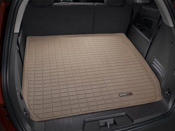 Килим в багажник за 2м рядом Buick Enclave 2008 - 2017 бежевий WeatherTech 41425 41425 фото