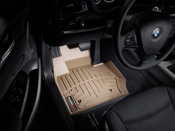 Килими автомобільні 3D Лайнери передні BMW X3 2011 - 2018 бежевий WeatherTech 453311 453311 фото