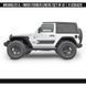 Підкрилки Jeep Wrangler 2018-2025 JLчорний AIR DESIGN JE05A20 JE05A20 фото 9