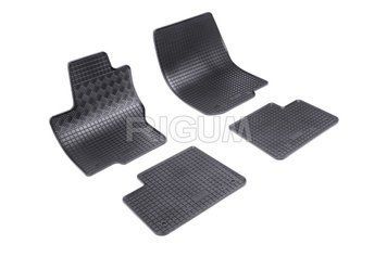 Килимки гумові автомобільні 4 шт чорні Mercedes-Benz GLS-Class 2015-2018 Rigum 901672 901672&hellip; фото