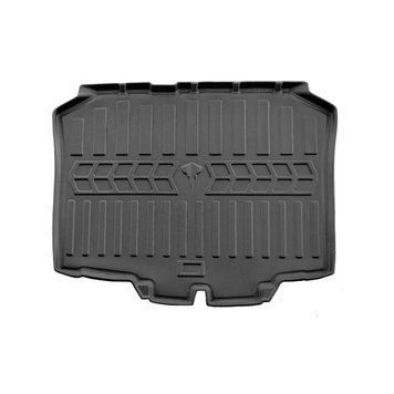 Килим в багажник з бортиком Seat Ibiza (6J) хетчбек 2008-2017 чорний 6048071 6048071 фото