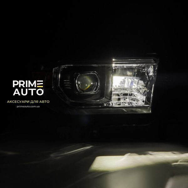 Передні фари Toyota Sequoia 2008 - 2017 LED PRO серія хром AlphaRex 880827 880827. фото