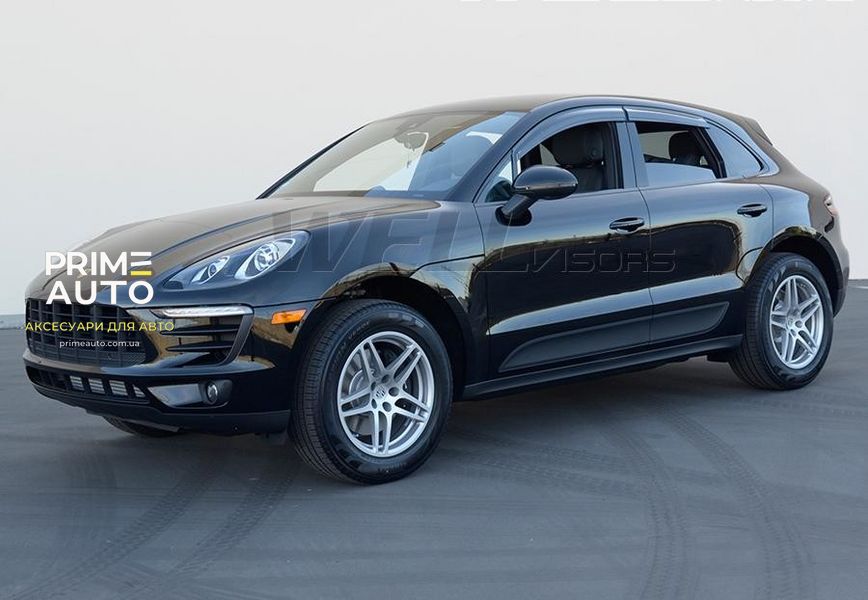 Дефлекторы окон, к-т 4 шт, Аэродинамические Porsche Macan 2015 - 2022 Wellvisors 3-847PO003 3-847PO003 фото