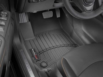 Килими автомобільні 3D Лайнери передні Chevrolet Equinox 2018 - 2025 чорний WeatherTech 4411761 4411761 фото