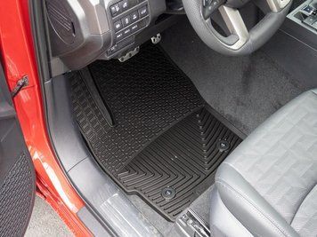 Килими автомобільні 3D Лайнери передні Hyundai Ioniq 5 N 2025 чорний WeatherTech 4418951 4418951 фото