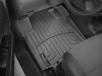 Килими автомобільні 3D Лайнери передні Chevrolet City Express 2015 - 2021 чорний WeatherTech 447211 447211 фото