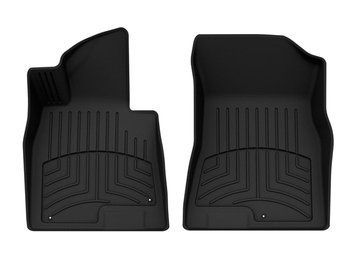 Килими автомобільні 3D Лайнери High Performance передні Hyundai Sonata 2020 - 2025 чорний WeatherTech 4415981IM 4415981IM. фото