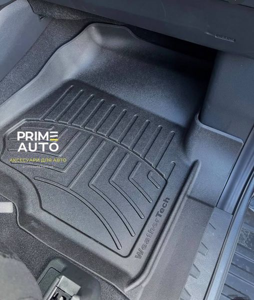 Коврики автомобильные 3D Лайнеры High Performance передние Ford F-150 2015 + черный WeatherTech 446971IM 446971IM фото