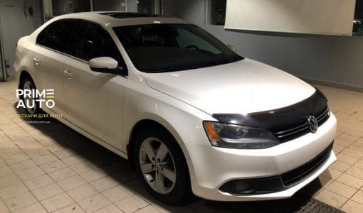 Дефлектор капота Volkswagen Jetta 2011-2018 гладкий FormFit HD21H11 HD21H11 фото