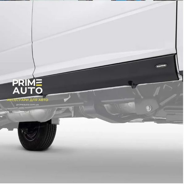 Накладки на пороги и под пороги 3D порожки Ford F-150 SuperCab 2015-2020 4 штуки черные пластиковые 14081 Bushwacker 14081 фото
