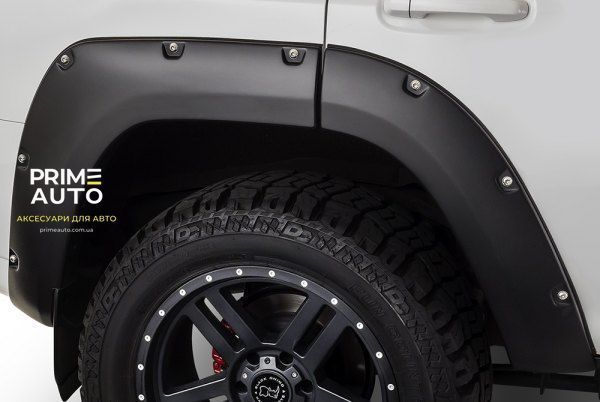 Расширители арок комплект 4 шт Toyota 4Runner 2014-2024 Pocket-style черный Bushwacker 30921-02 30921-02 фото