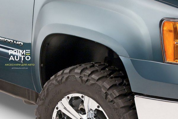 Расширители арок комплект 4 шт GMC Sierra 1500 2007-2013 Extend A-style черный Bushwacker 40952-02 40952-02 фото
