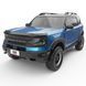 Дефлектори вікон к-т 4 шт вставні Ford Bronco Sport 2021 - 2024 темні матові EGR 573565 573565 фото 3