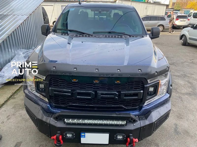 Дефлектор капота Tough Guard Ford F-150 2021-2022 текстурированный FormFit TG8A21 TG8A21 фото
