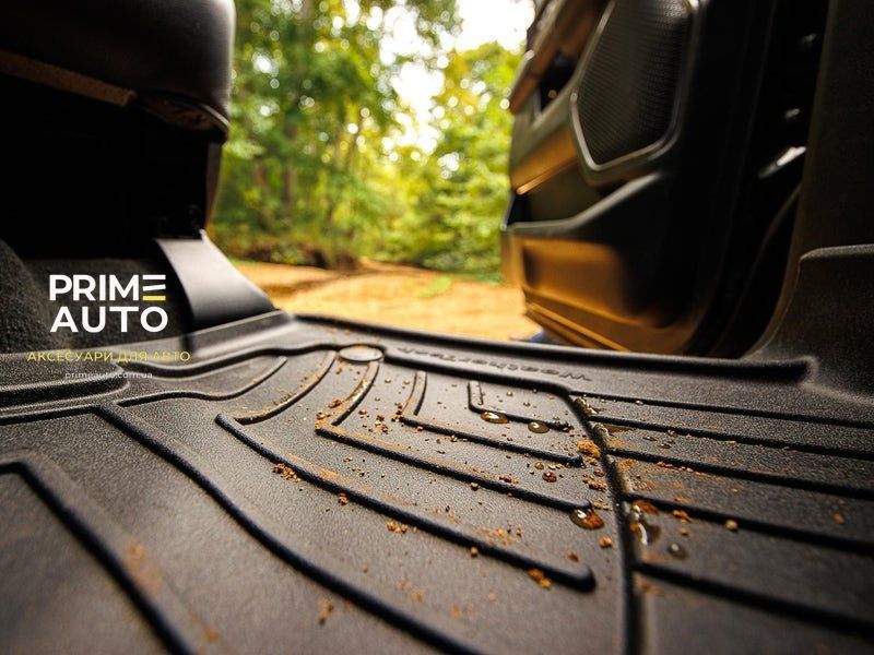 Коврики автомобильные 3D Лайнеры High Performance передние Ford F-150 2015 + черный WeatherTech 446971IM 446971IM фото