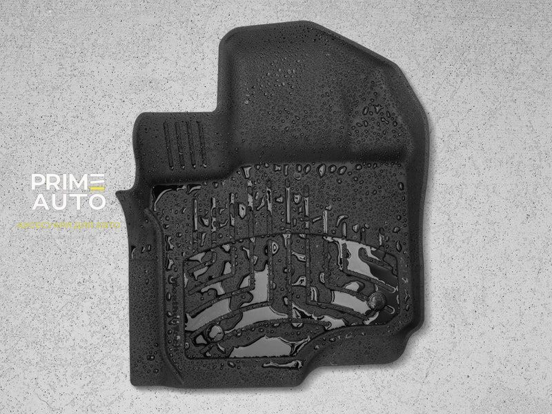 Коврики автомобильные 3D Лайнеры High Performance передние Ford F-150 2015 + черный WeatherTech 446971IM 446971IM фото