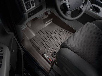Коврики автомобильные 3D Лайнеры передние Toyota Sequoia 2012 - 2022 какао WeatherTech 474081 474081 фото