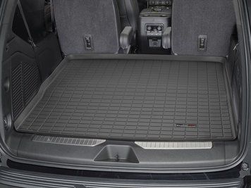 Коврик в багажник Chevrolet Tahoe 2021 - 2025 черный WeatherTech 401385 401385. фото