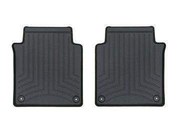 Килими автомобільні 3D Лайнери 2й ряд Audi A8 2019 - 2024 чорний WeatherTech 4413503 4413503 фото