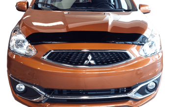 Дефлектор капота Mitsubishi Mirage 2017-2019 гладкий FormFit HD29M17 HD29M17 фото